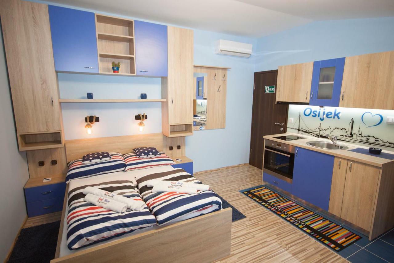 Design Apartments Red Blue Όσιγιεκ Εξωτερικό φωτογραφία